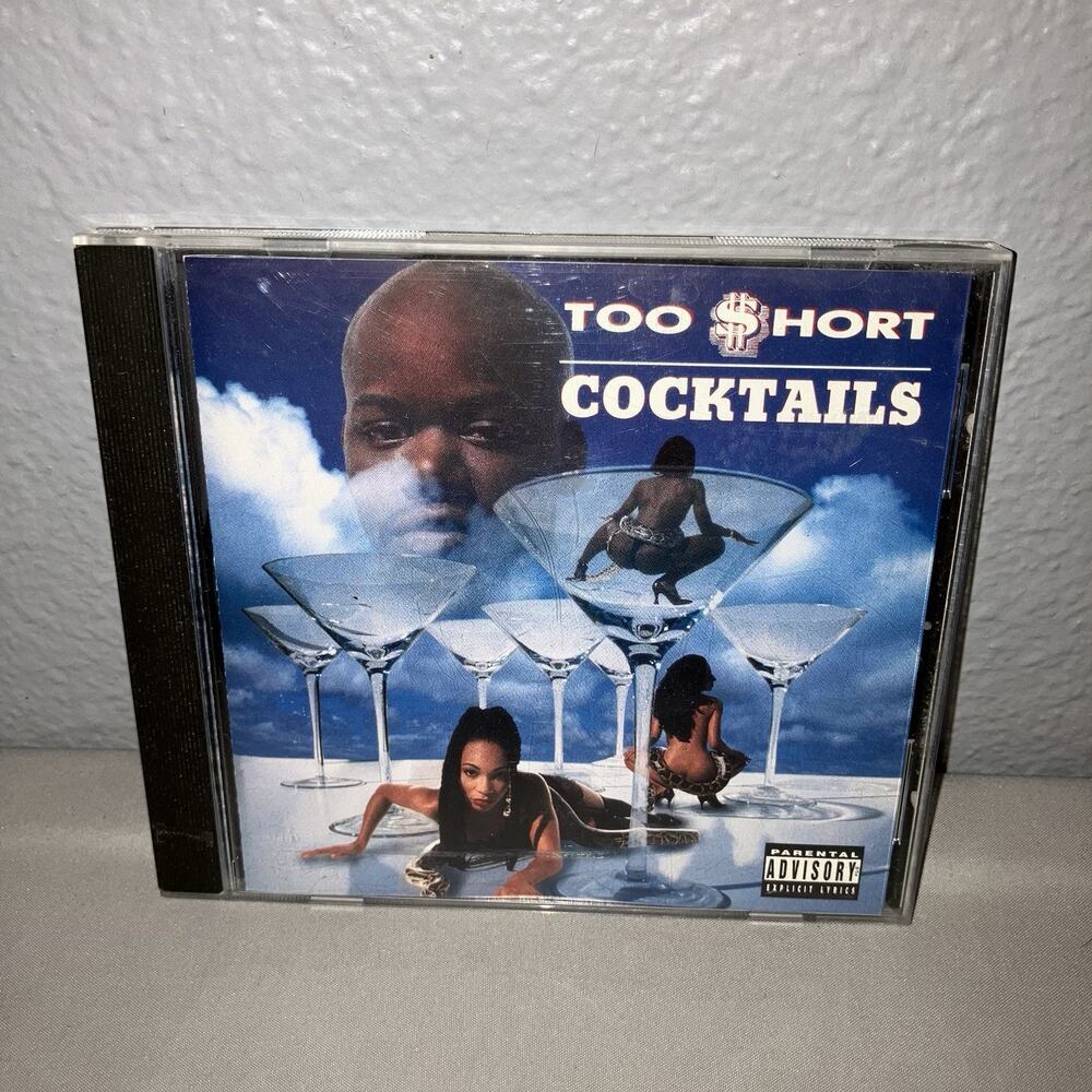Cd Case Only Too $hort Short Cocktails Feat Ant Banks 2pac MC Breed Freddy B